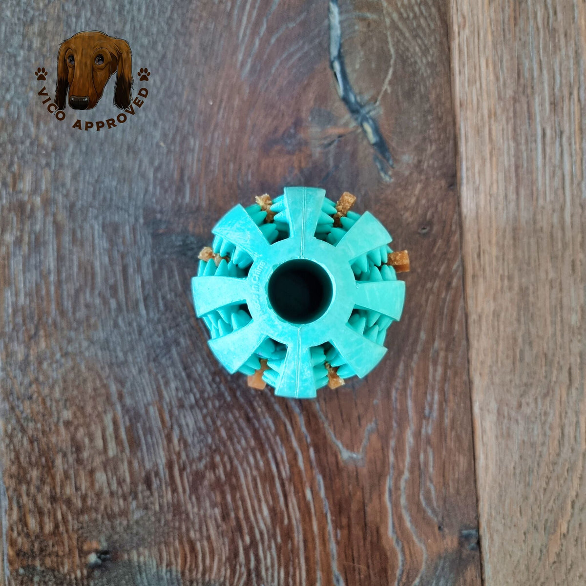 ChewyChuckle - Gummiball für Hunde mit Zahnpflege