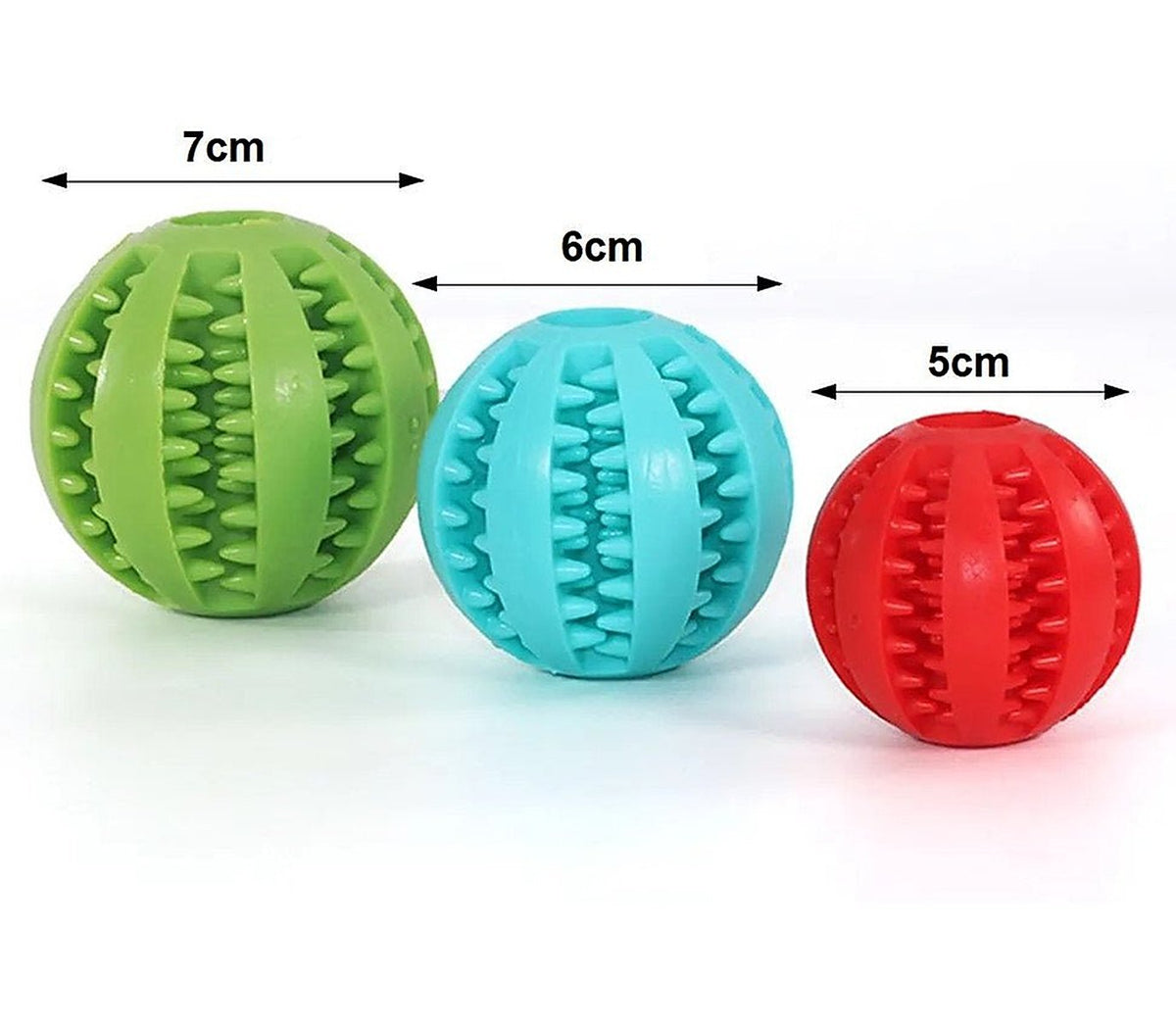 ChewyChuckle - Gummiball für Hunde mit Zahnpflege