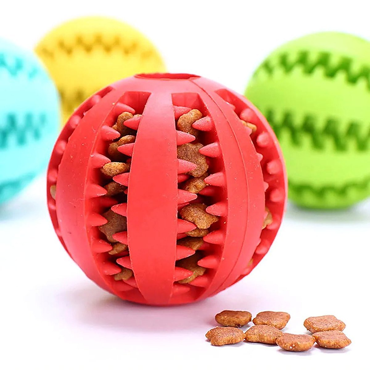 ChewyChuckle - Gummiball für Hunde mit Zahnpflege