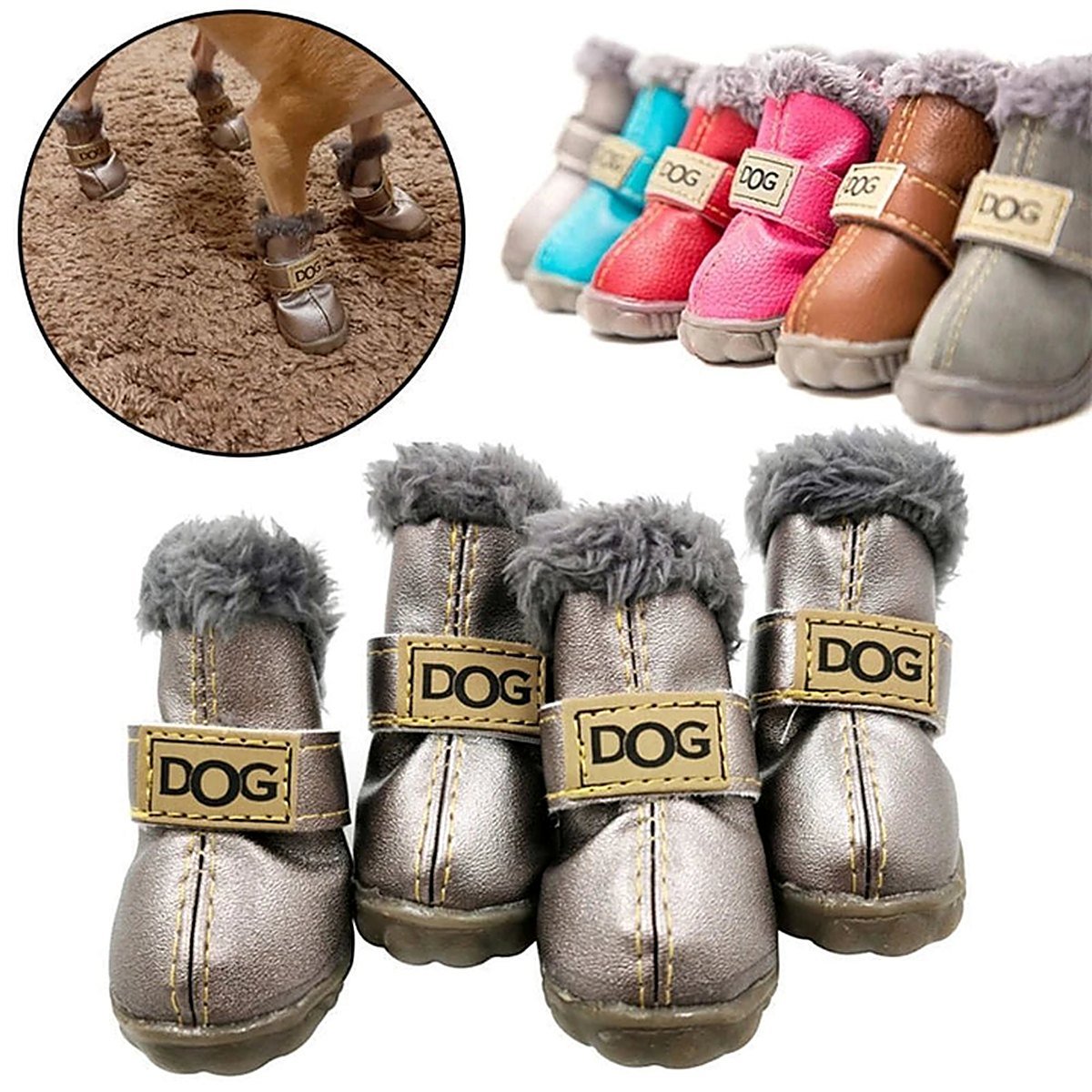 Dog Booties - Rutschfeste Hundeschuhe
